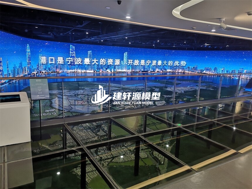 高台城市规划模型