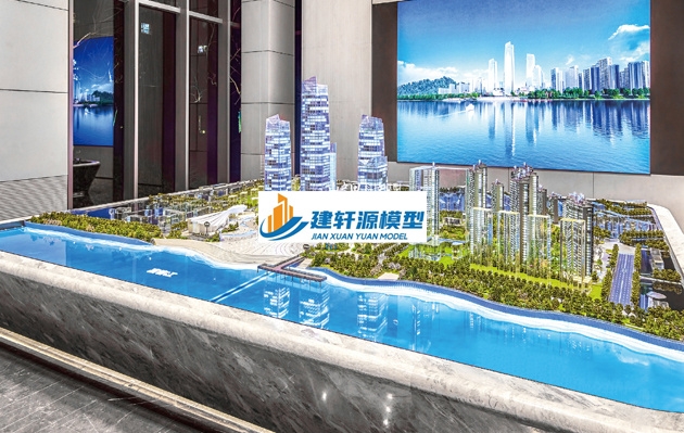 高台富春-金茂星外滩模型