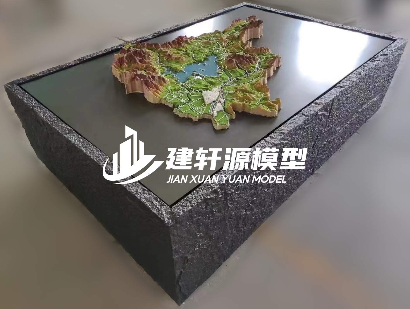 高台地貌模型制作